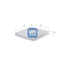 Innenraumfilter UFI 53.506.00 Filtereinsatz für VW TAIGO CS1 CROSS C11 D31 POLO