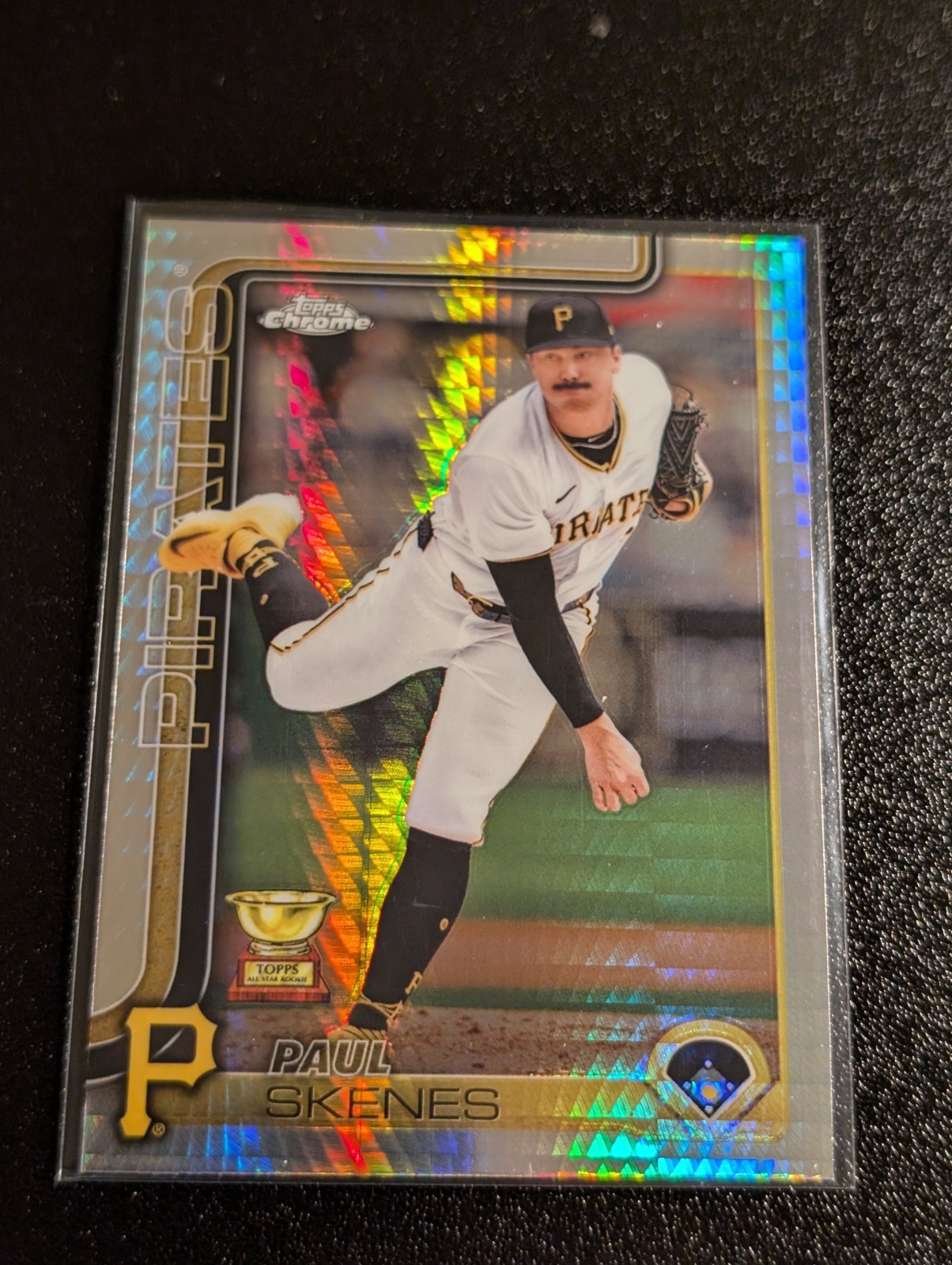 2025 Topps Chrome - Paul Skenes #300 Prism Refractor Pittsburgh Pirates