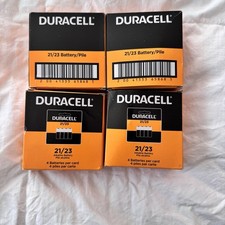 Duracell MN21B4 21/23 Alkaline 12 Volt Batteries 4 BOX Of 24-96 Total EXP 2029