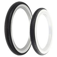 Whitewall Schwinn Slick Style 16 X 1.75 S2 Tire W 20 X 2.125 S2 Stingray Tire