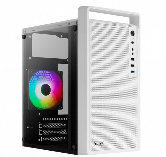 4711099472383 Корпус для ПК CS-109 RGB USB 30 Mini Tower белый AEROCOOL 11090₽