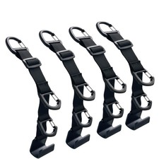 Car Headrest Hooks Backseat Storage Organizer Hangers Universal Vehicle Seat