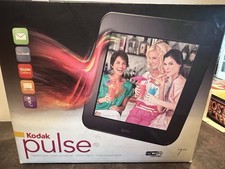 Kodak Pulse 7" Digital Photo Frame Wifi Touchscreen Black NEW