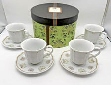 Downton Abbey Masterpiece World Market (4) Teacups & Saucers Box Set