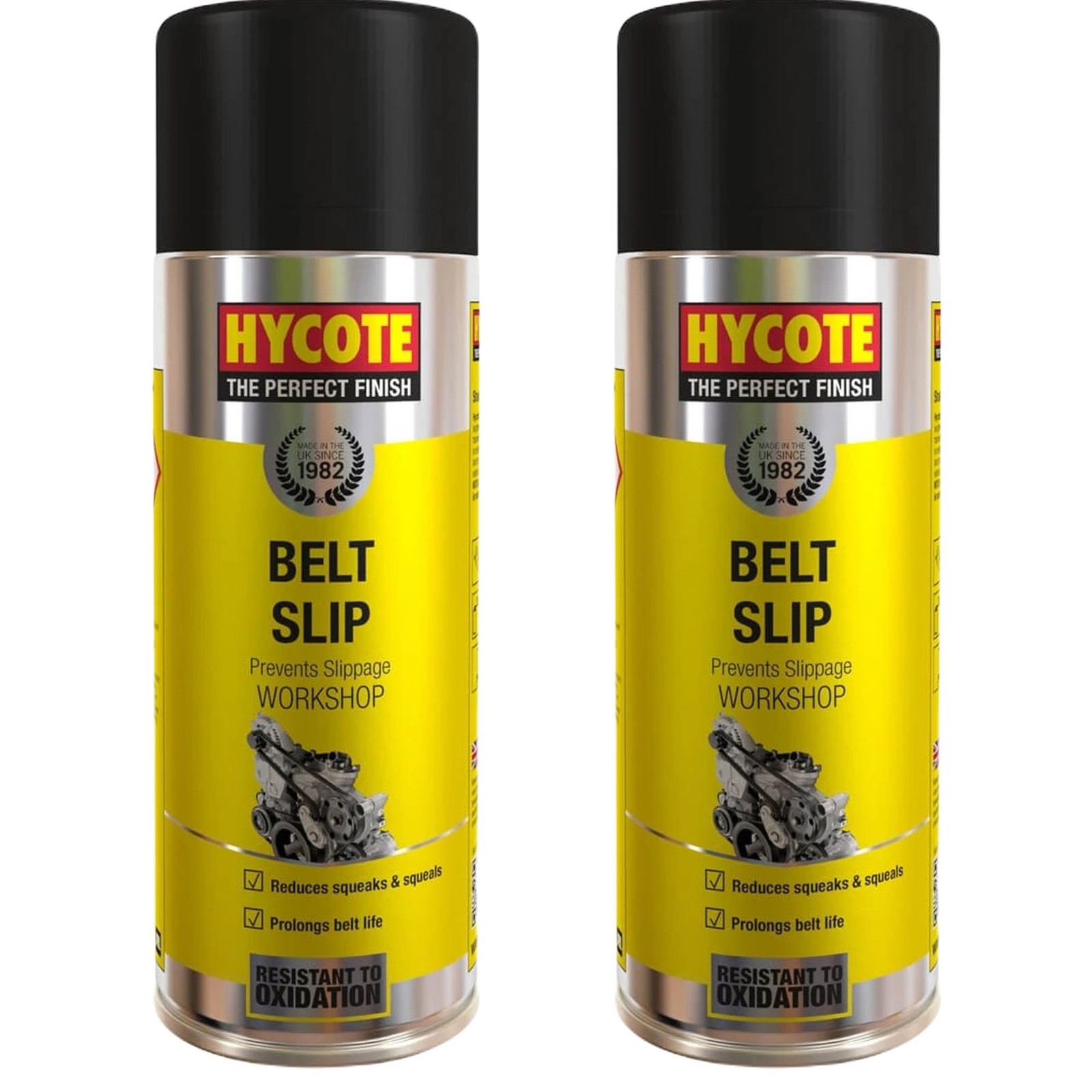 Hycote Workshop Belt Slip Maintenance Spray - 400ml x 2