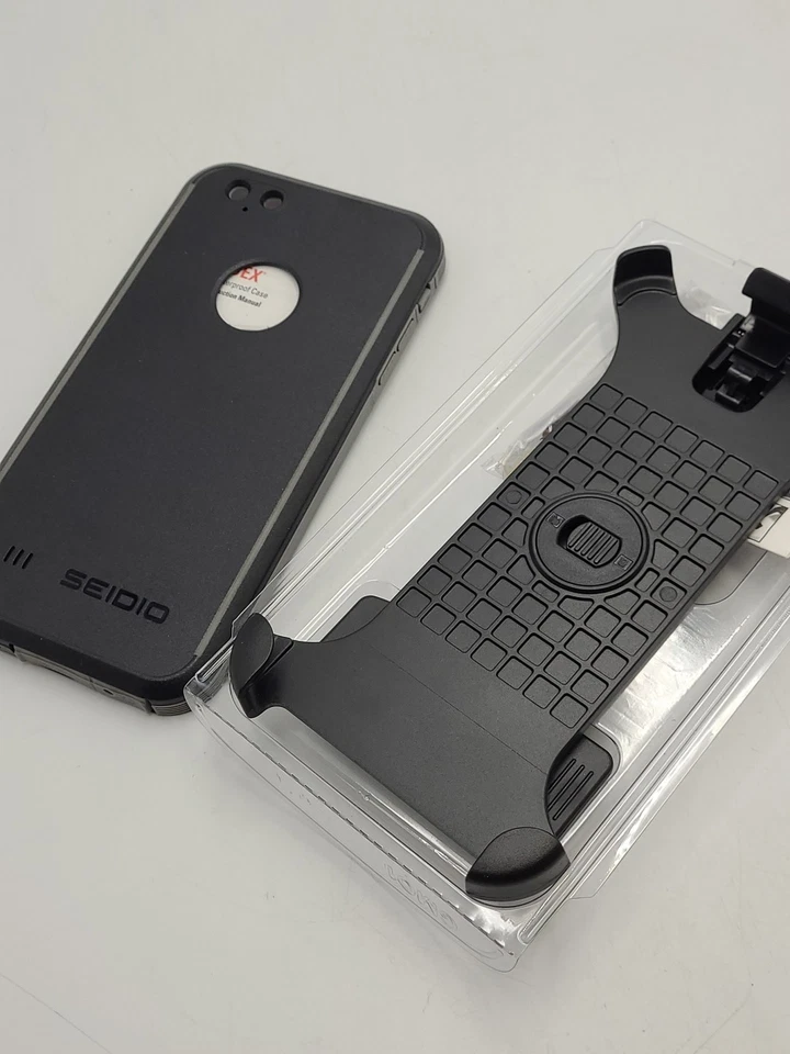 OBEX 防水保护壳和可拆卸皮带夹皮套组合适用于 iPhone 6 Plus — 第 3/4 张图片