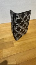 Celine Black Leather Card Case From Japan