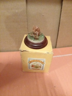 Vintage Rare Peter Fagans Miniature Collection Colour Box Animal Dormouse?