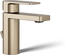 Kohler Parallel 1.2 GPM Single Hole Bathroom Faucet - K-23472-4-BV