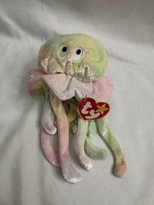 Ty Beanie Baby Goochy The Jellyfish 1998 Brand New With Tags WITH ERRORS