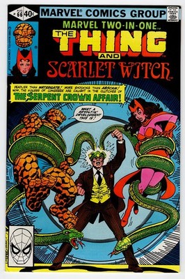 Marvel Two-In-One (1974) #66 / Zustand VF+