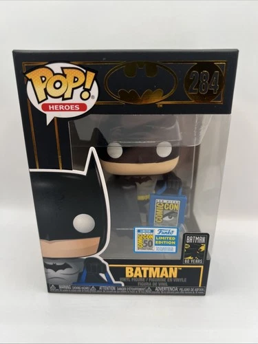 Funko Pop! Batman SDCC 50th 2019  Exclusive Limited Ed Sticker NIB