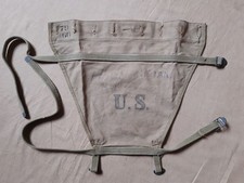 Pack Carrier havresac US M-1928 daté 1942 nominatif soldat américain Gi's WW2