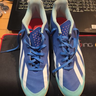 Mens Adidas Indoor Soccer Shoes Size 10.5 US, Non Marking, Used