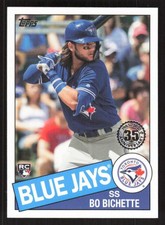 2020 TOPPS BO BICHETTE 85-97 MINT 1985 35TH ANNIVERSARY RC TORONTO BLUE JAYS