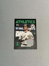 2021 Topps #86R-MO Matt Olson 1986 Topps Baseball 35th Anniversary Relics /199
