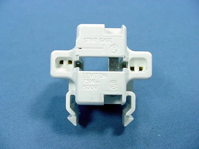 LEV Compact Fluorescent Lampholder Socket 2Pin GX23 Horizontal Snap-In 26720-100 - Image 3 of 4