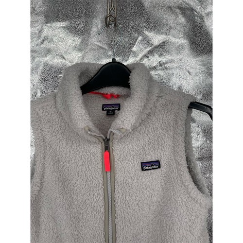 Patagonia Girl’s Los Gatos Vest Gray Size 14 XL Casual Zip-Up - Picture 4 of 7