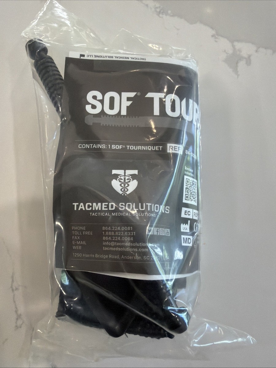 SOF Tourniquet Generation 5 - Coyote Tan Tactical Medical Tourniquet By Tactical Medical Solutions