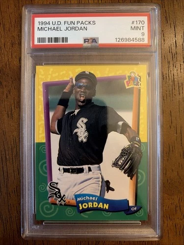 1994 Upper Deck Fun Pack - Michael Jordan #170 PSA 9 MINT White Sox