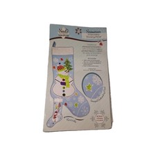 Needle Creations Snowman Embroidery Stocking Panel 14416259