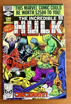 Incredible Hulk Annual #9 (Marvel 1980) VF+ Steve Ditko Art