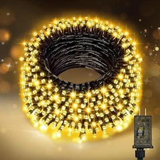 66FT 200 LED Connectable Christmas Lights – Luces LED Navideñas Impermeables