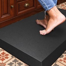 1" Extra Thick Anti Fatigue Mat for Standing Desk Kitchen Floor