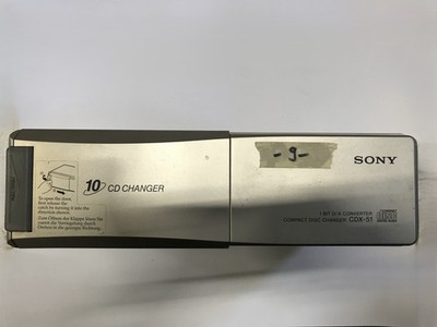 SONY 10-FACH CD-WECHSLER COMPACT DISC CHANGER CDX-51 GEBRAUCHT SO CA62S7451947 !