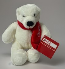 NWT Coca-Cola Plush 6" Polar Bear with Scarf Original Coca-Cola 2011