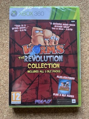 Worms: The Revolution Collection DLC PACKS (Xbox 360) | Brandneu Sealed | PAL