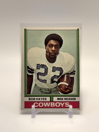 Bob Hayes #28 1974 Topps Parker Brothers card