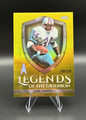 2025 Topps Chrome Earl Campbell Base (RAW)