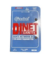Radial DiNet DAN-TX2 2-Channel Dante Network ...