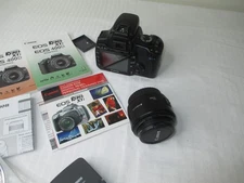 Vtg Canon EOS Rebel XTi DS126151 Digital SLR Camera Tested w/ 28-80mm Zoom Lens