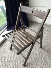 Foldable Brown Chair