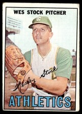 1967 Topps Wes Stock Kansas City Athletics #74
