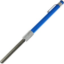 Glass Repair Tool Pen, Blue Diamond Carbide Glass File for Chips & Cracks, Stemw