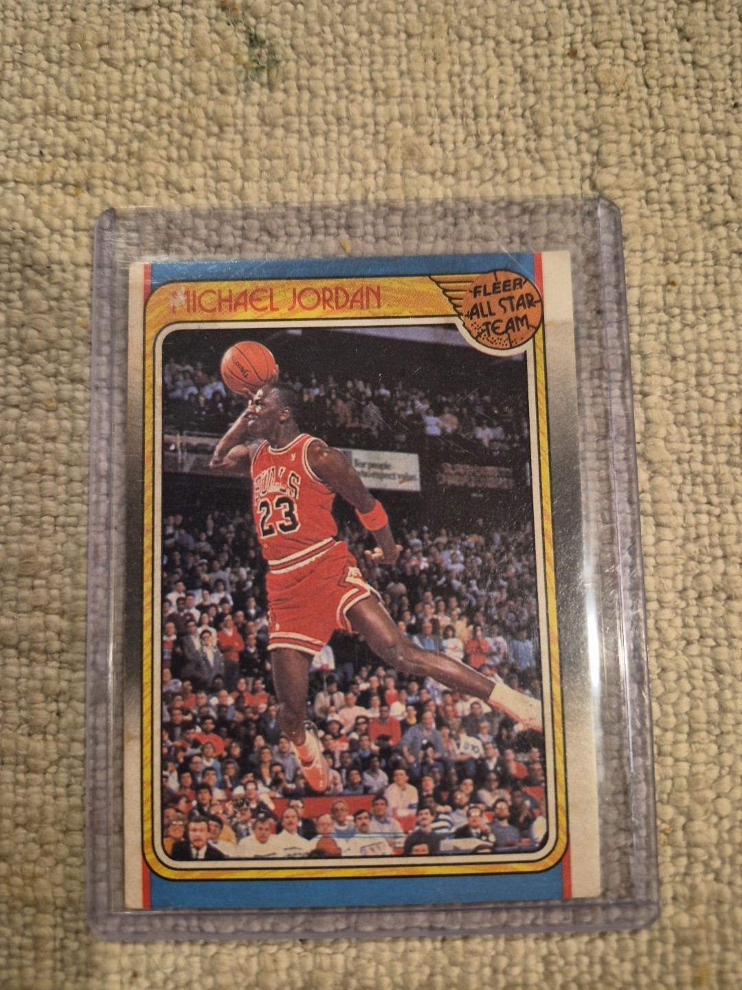 1988-89 Fleer - Fleer All Star Team Michael Jordan #120