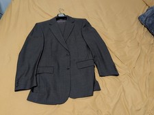Jos. A. Bank Grey Two Piece Suit 38R 30x30 Pants