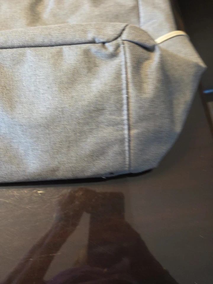 Carter's Just For You Duaper Bag In Gray Canvas - Image 3 of 4