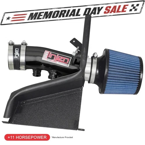 Injen SP3028BLK Aluminum Short Ram Cold Air Intake for 10-12 VW Jetta Golf 2.5L