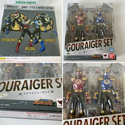 Power Rangers S.H.Figuarts Ninpuu Sentai Hurricaneger GOURAIGER Set BANDAI 