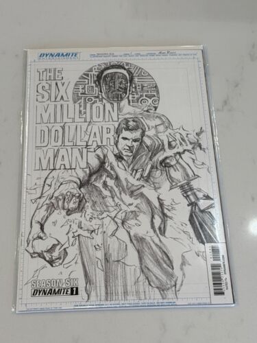 Six Million Dollar Man Season 6 #1 NM Alex Ross Incentive Variant Story Board