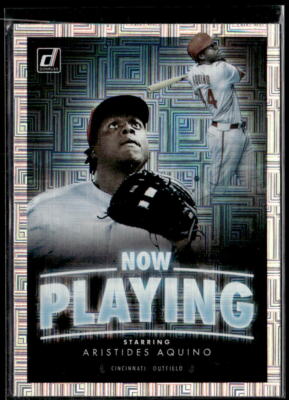 2020 Donruss Now Playing Vector #NP-8 Aristides Aquino