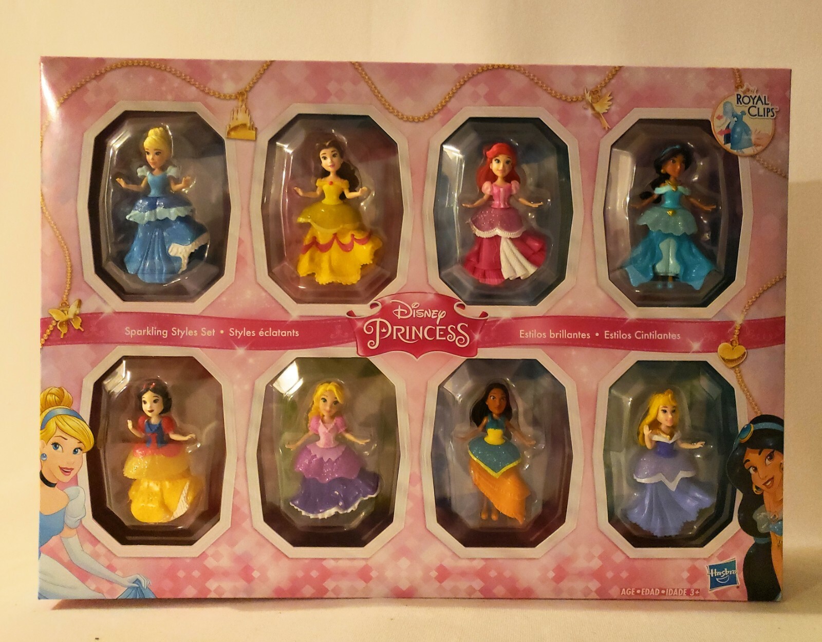 disney princess sparkling styles