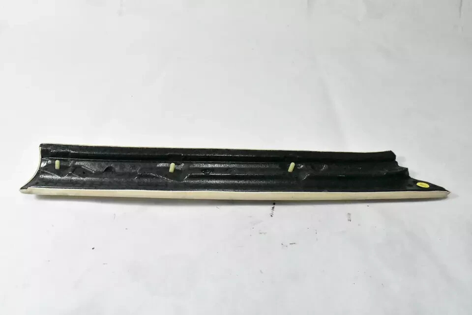 03-13 Maserati Quattroporte Front Left Side Interior A Pillar Trim Panel Tan OEM