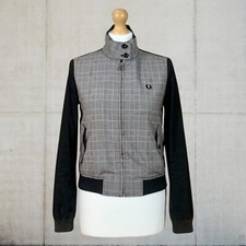 Fred Perry X Amy Winehouse 49% Wool Harrington Bomber Jacket Size 8 Small
