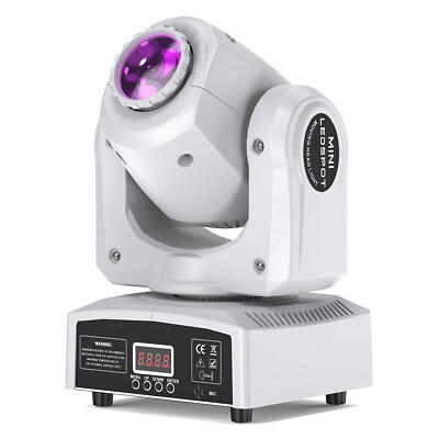 LED Moving Head Light 120W RGBW 8Gobo Beam Stage Spot Lighting DJ Disco Xmas DMX