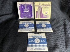 QEPX Coronation QEII Queen Elizabeth 405 406 407 View-Master 3 Reel Booklet 1953